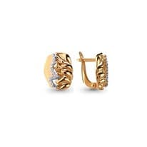 Серьги, золото, артикул LV45412А