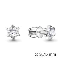 Серьги из серебра, артикул LV40802