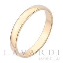 Обручальное кольцо золото 3 мм 18 размер