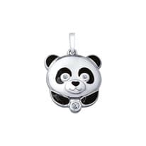 Серебряная подвеска «Панда»