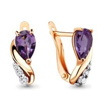 Серьги, артикул LV4453904А, золото
