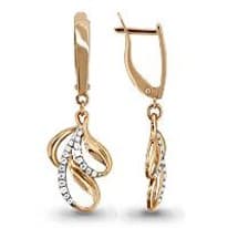 Серьги из золота, артикул LV41640А