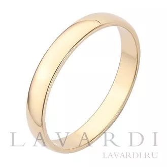 Обручальное кольцо золото 3 мм 18.6 размер