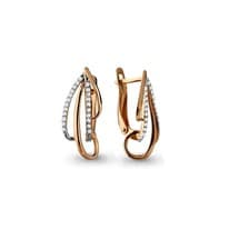 Серьги, золото, артикул LV45410