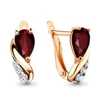 Серьги, артикул LV4453903А, золото