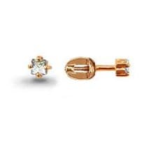 Серьги, артикул LV40609, золото