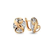 Серьги, артикул LV33127, золото