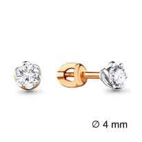 Серьги из золота, артикул LV940838к