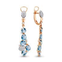 Серьги, золото, артикул LV4706605А