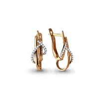 Серьги, артикул LV45409, золото
