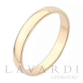 Обручальное кольцо золото 3 мм 19.5 размер
