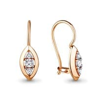 Серьги, золото, артикул LV46683