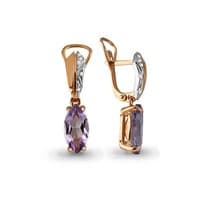 Серьги, артикул LV4475704А, золото