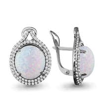 Серьги из серебра, артикул LV4443498А