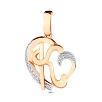 Подвеска из золота, артикул LV24033А