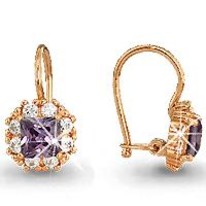 Серьги, артикул LV40966Д, золото
