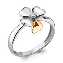 Кольцо из серебра, артикул LV68395А