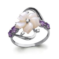 Кольцо из серебра, артикул LV6570804А