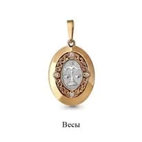 Подвеска, золото, артикул LV23106