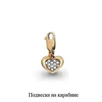 Подвеска, золото, артикул LV22835А