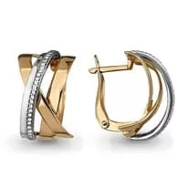 Серьги из золота, артикул LV45003А