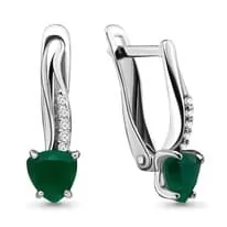 Серьги из серебра, артикул LV4418809А