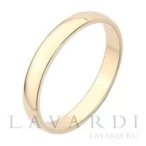 Обручальное кольцо золото 3 мм 20.5 размер