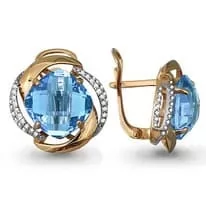 Серьги, золото, артикул LV4440405А