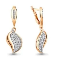Серьги из золота, артикул LV41634А