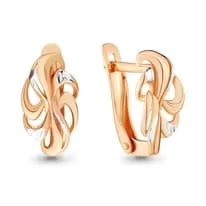 Серьги, артикул LV31636, золото