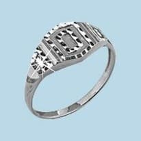 Кольцо из серебра, артикул LV51585