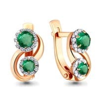 Серьги, золото, артикул LV940939к