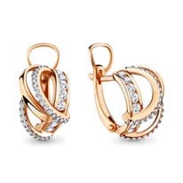 Серьги, артикул LV940594к, золото