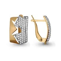 Серьги, золото, артикул LV45255А