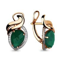 Серьги, артикул LV4493409А, золото
