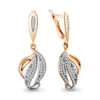 Серьги, золото, артикул LV41633А