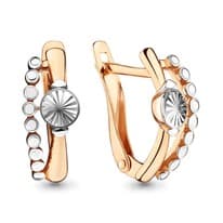 Серьги, артикул LV33423, золото