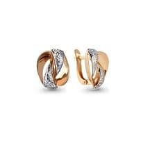 Серьги, артикул LV33122, золото