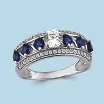 Кольцо из серебра, артикул LV64206Б