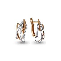 Серьги, золото, артикул LV45404