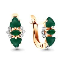 Серьги, артикул LV4498109А, золото