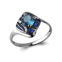 Кольцо, серебро, артикул LV6566505А
