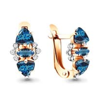 Серьги, золото, артикул LV4498108А