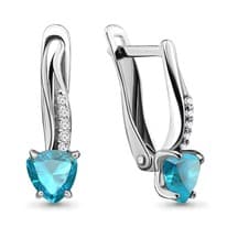 Серьги, серебро, артикул LV4418805А