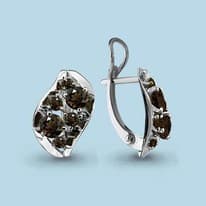Серьги из серебра, артикул LV4401801