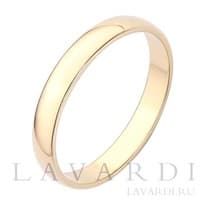 Обручальное кольцо золото 3 мм 22.5 размер