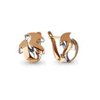 Серьги, артикул LV33119, золото
