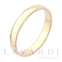 Обручальное кольцо золото 3 мм 23 размер