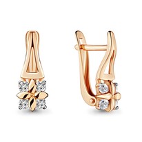 Серьги, артикул LV46672, золото