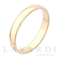 Обручальное кольцо золото 3 мм 23.5 размер